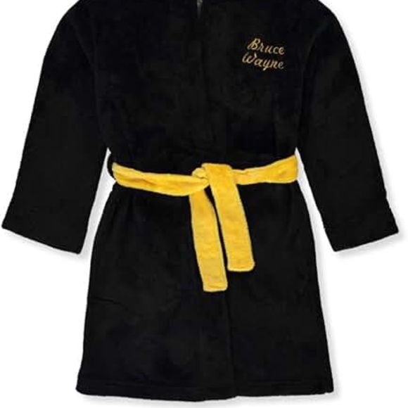 Awesome Batman Fleece Robe in Excellent Condition - Picture 1 of 3